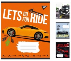 А5/60 кл. Yes Lets go for ride, тетрадь для записів ціна за 10 шт.