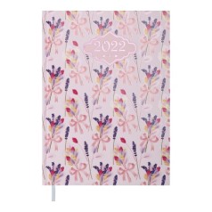 Дневник датированный 2022 BLOSSOM, A5, розовый