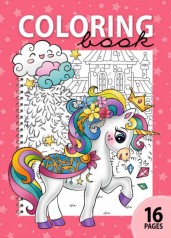 Раскраска, 80г, 210х297 мм, 16 л., А4,Скоба диз.22320