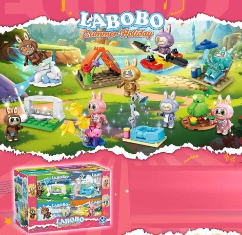 Конструктор блочний на 32 деталі 15*10*4см