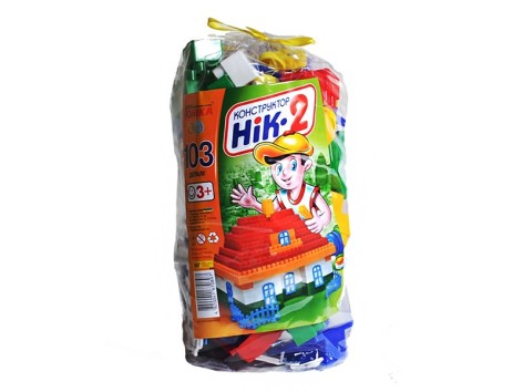 Дитячий конструктор Юника "НІК-2" 103 деталі (0897)