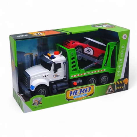 Машина музична Автовоз  "Hero", біла