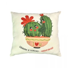 Подушка микровелюр 