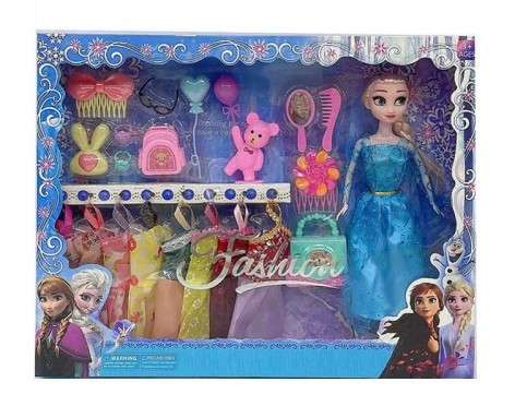 Лялька  26 см, аксесуари, одяг, прикраси,  в кор. 42*5*32 см 