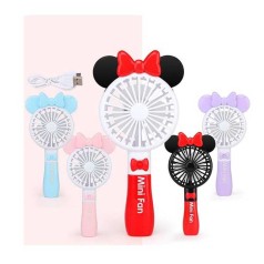 Вентилятор 5 кольорів, герой, 3 режими, підсвічування, вбудований акумулятор, USB кабель, в кор, мікс видів 