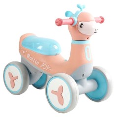 Велобіг JOY 4-х колісний (колеса PU, рама сталь/пластик, УКРАЇНСЬКЕ ОЗВУЧУВАННЯ та підсвічування, в коробці)