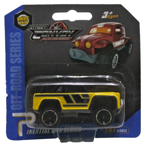 Машинка ДЖИП ЖЕЛТЫЙ