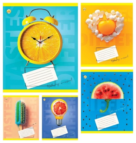 Зошит 48 арк.клітинка Тверда ТА51509 Незвичайна, 5к.,10/200 ціна за 10 шт.