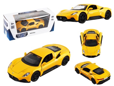 Машинка автомодель – MASERATI MC20 (желтый)