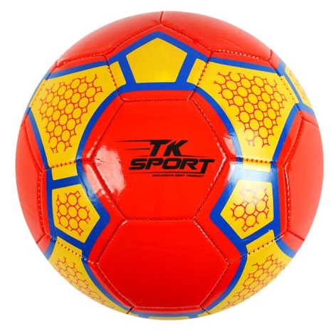 М'яч футбольний (розмір 5), червоний