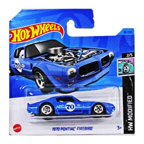 Машинка Hot Wheels Pontiac Firebird синяя