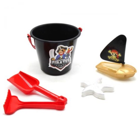 Пісочний набір "Веселий Роджер", чорний