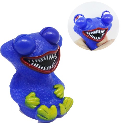 Антистресс Хагги Вагги вылезают глаза синий