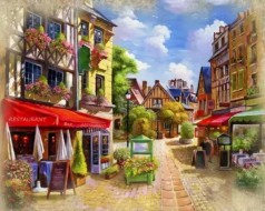 Алмазная мозаика на подрамнике 