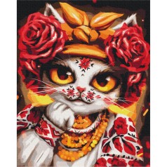 Картина за номерами: Кішка Роза ©Маріанна Пащук