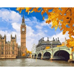 Розпис за номерами Осінній Лондон