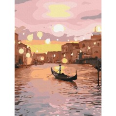 Картина за номерами: Казкова вечірня Венеція