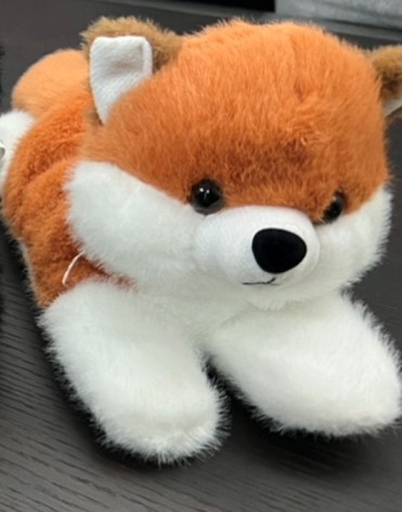 М'яка іграшка на руку лисиця 