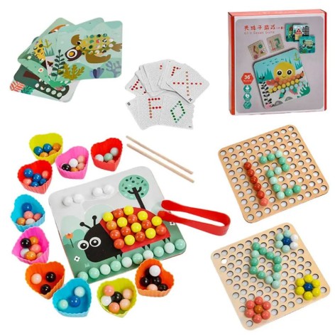 Деревянная развивающая игра 