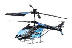 Вертолет на радиоуправлении 3-к WL Toys S929 с автопилотом (синий)