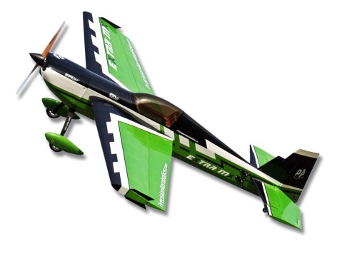 Літак на радіокеруванні Precision Aerobatics Extra MX 1472мм KIT (зелений)