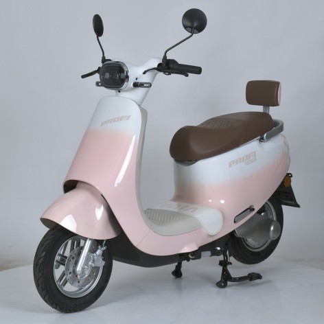 Електроскутер MES 1028-3 VIVA (1шт) мот600W LCM,бат72V23AH CSP (ГРАФЕН.БАТ),контр.72V30A, NFC-ф-ція, USB,3.00-10 АП БК шини,світ, шкір..сид.,рожевий