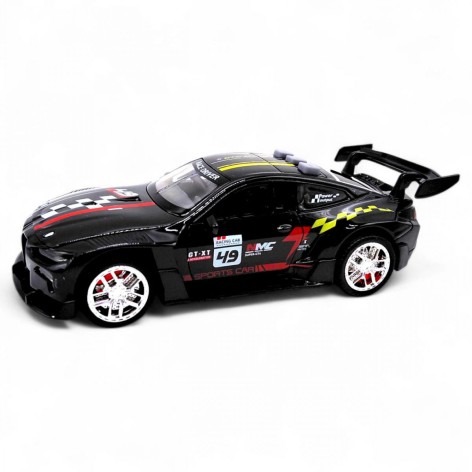 МАШИНА ИНЕРЦИОННАЯ "BMW M4 COMPETITION RACING" (ЧЕРНА)