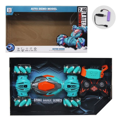 Машина на радиоуправлении бирюзовая