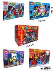 Конструктор Minecraft YZ7240 (270+дет.) /12/48/4шт в кор.