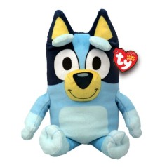 Дитяча іграшка м’яконабивна TY BLUEY блакитне цуценя 