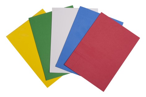 Фоамиран цвет., А4, 5 л. - 5 кол. 2 мм,  KIDS Line