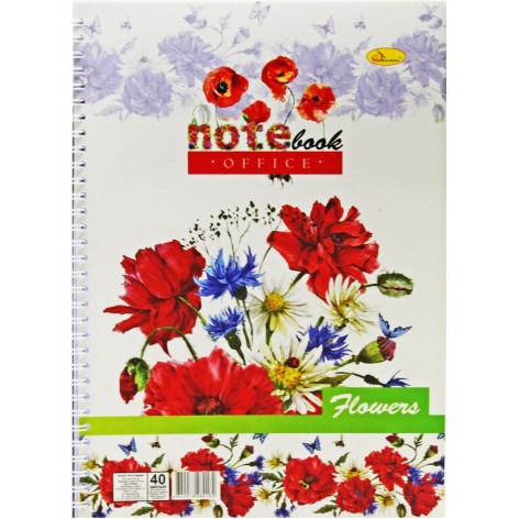 Блокнот на пружине 