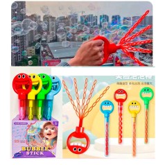 Мильні бульбашки меч, 44см, кришка-смайл, (4 кольори) /6/96/16шт в кор. 25-44-19см