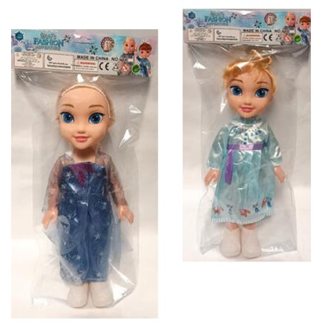 Кукла FR, 34см, музыка(англ), 2 вида, на бат(табл), в п/е 20,5-41-7см 