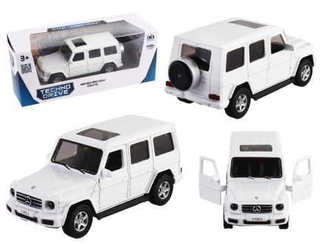 Машинка автомодель - MERCEDES BENZ G350 (белый)