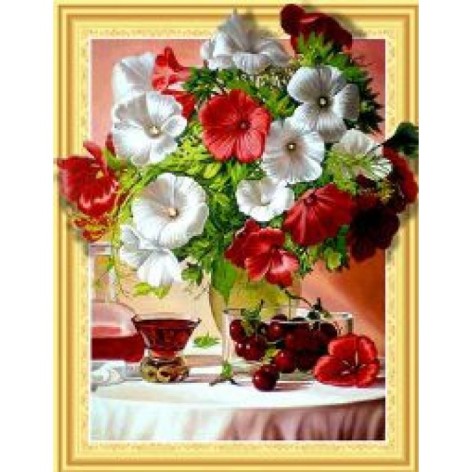 Алмазная мозаика по номерам 0159LTE 40*50 объемная 