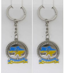 Брелок металевий 