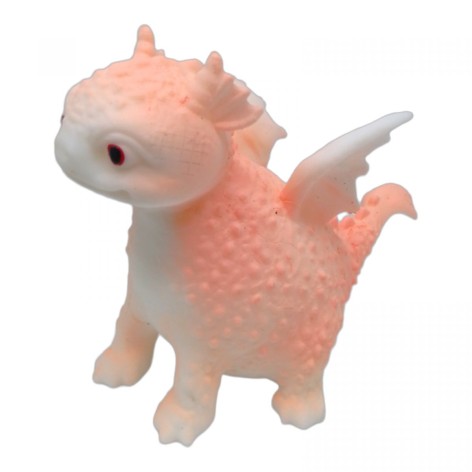 Антистресс Дракон, персиковый