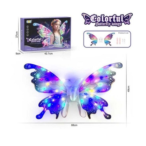 Дитячі крила музичні з підсвічуванням та рухомими елементами