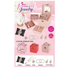 Украшения 3 цвета, в чемодане, микс видов 