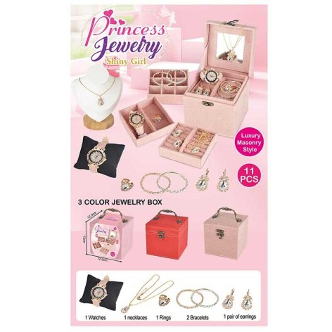 Прикраси 3 кольори, у валізі, мікс видів 