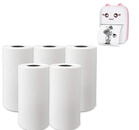 Папір для дитячого принтера  5шт в блоці //