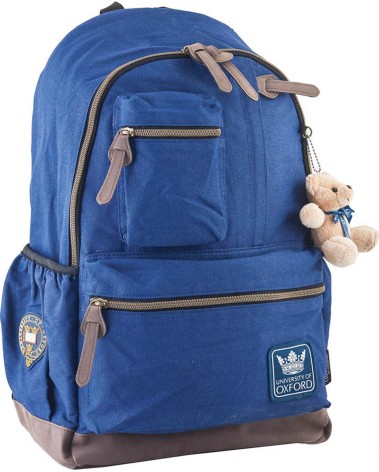 Рюкзак для подростков Yes OX 236, синий, 30*47*16 554086