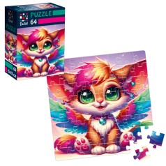 Пазлы De.tail. Крылатая лисица. 64 детали DT1234-03