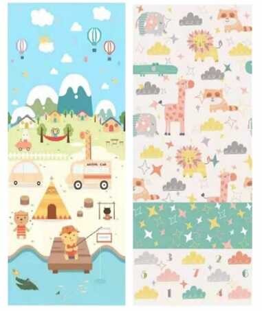 Коврик игровой (ТЕРМО) 2-х сторонний EVA 180х200х0,8см D-28059