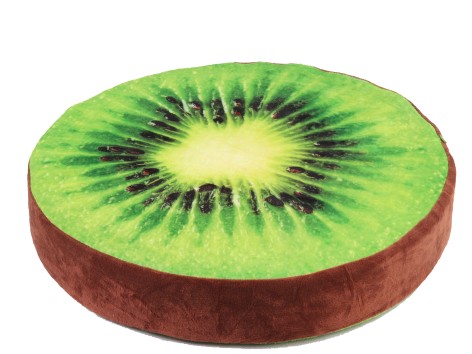 Дитяча м'яка подушка іграшка Ківі 40 см