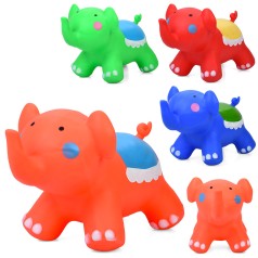 Стрибуни-тварини слон, 1350-1400г, 4 кольори, у п/е, 30-20-16см /12/
