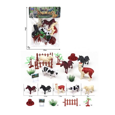 Животные п/э 26*22*6см 