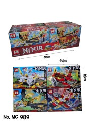 Конструктор NJ MG989 (109-149 дет) /15/120/8шт в кор.