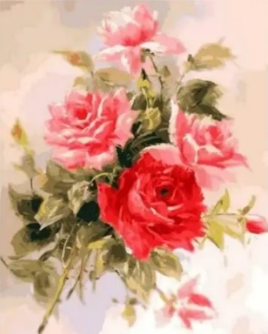 Алмазна мозаїка за номерами 40*50 